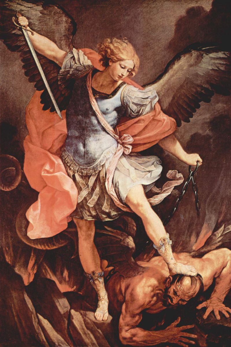 An image of a Drawing titled St Michael the Archangel by artist China Marks