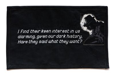 An image of a Broadside titled Our Dark History