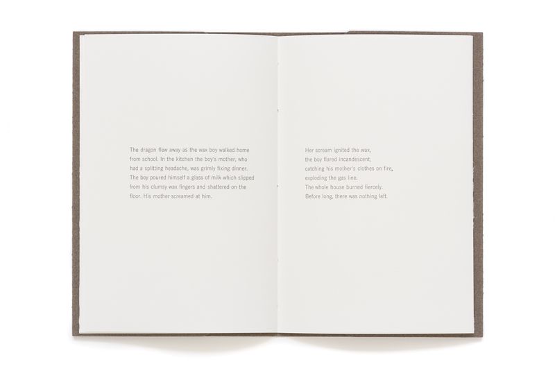 An image of a Book titled The Wax Boy by artist China Marks
