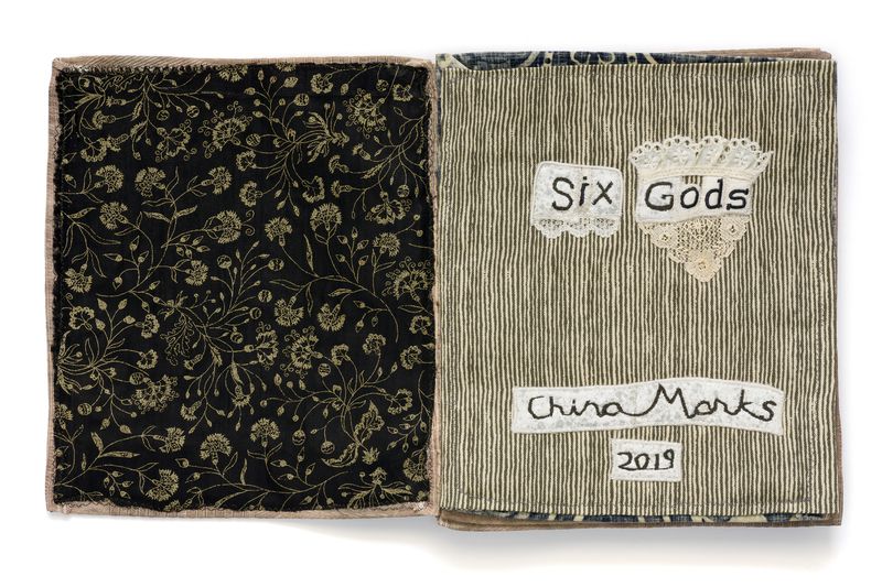 An image of a Book titled Six Gods by artist China Marks