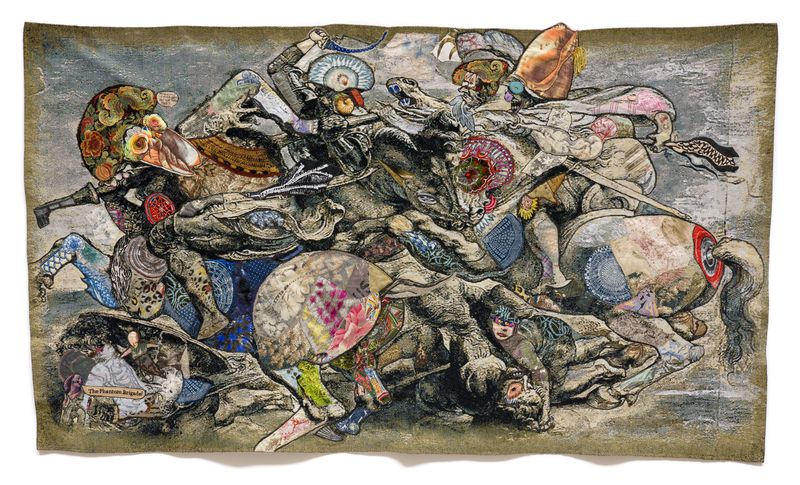 An image of a Drawing titled In the Thick of it by artist China Marks